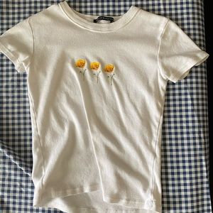 brandy melville flower top